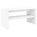 Mueble TV Moderno de Madera Blanca 60x40x40 cm