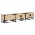 Mueble TV Roble Sonoma 240x35x41 cm con Almacenamiento