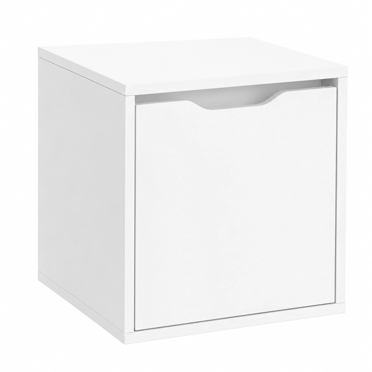 Mueble Zapatero Ruben, Blanco, 40 x 40.6 cm, Compatible con Serie Ruben
