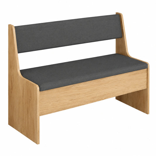 Banco de Comedor Roman Vicco, Roble Dorado, Perfecto para Esquinas, 106.6 x 41.5 cm