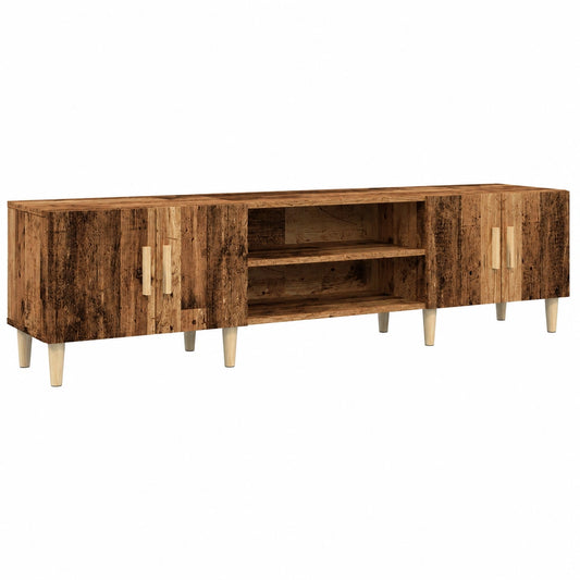 Mueble de TV de Madera Reciclada 180x31,5x40 cm